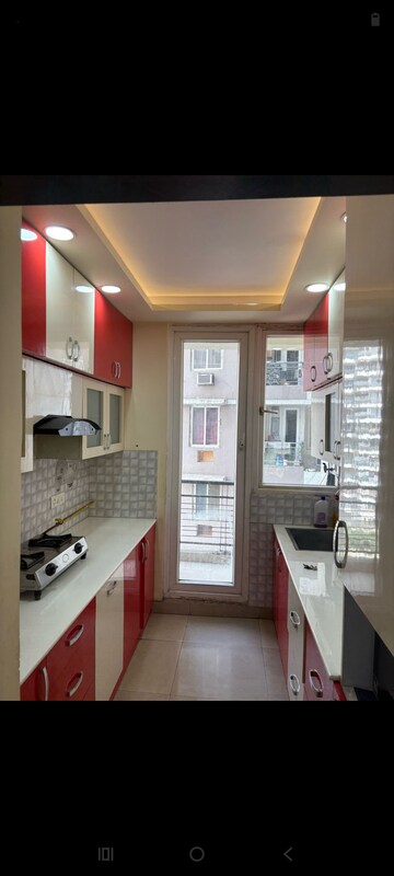 Kitchen in 2.5 BHK Apartment at Great Value Sharanam, Sector 107 – for Rent