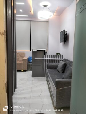 Bathroom in  Office Space at Platinum Techno Park, Vashi Sector 30 – for Rent