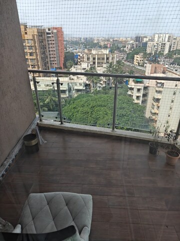 Balcony in 3 BHK Apartment at Ariisto Sapphire, Santacruz West – for Rent