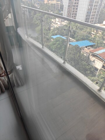 Balcony in 3 BHK Apartment at Ariisto Sapphire, Santacruz West – for Rent