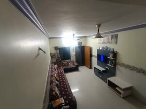 Living Room in 1.5 BHK Apartment at Jagatpur – for Rent