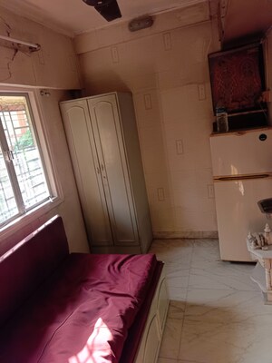 Bathroom in 1 RK Apartment at Amboli Hill Pramukh Palace, Andheri West – for Rent