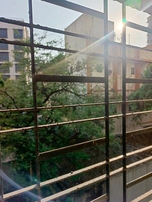 Balcony in 1 RK Apartment at Amboli Hill Pramukh Palace, Andheri West – for Rent