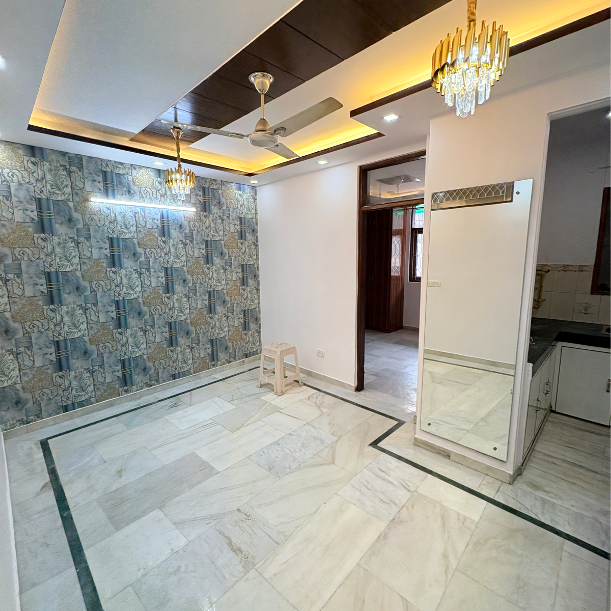 1 BHK + Extra Room Builder Floor For Sale in Khirki Extension