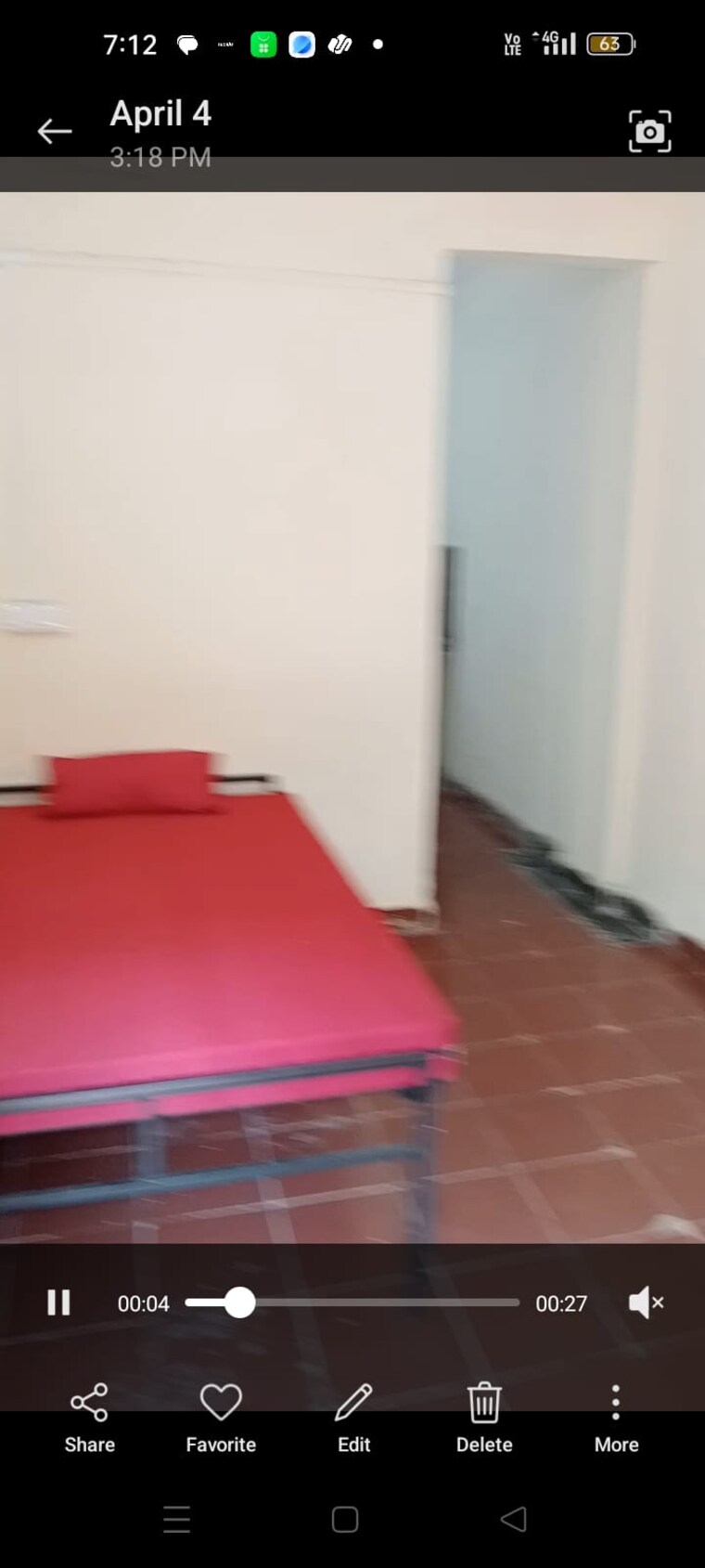 Room, nerul sector 20 1 RK 400 Sq.Ft. Builder Floor In Nerul Sector 20 Navi Mumbai 9467385