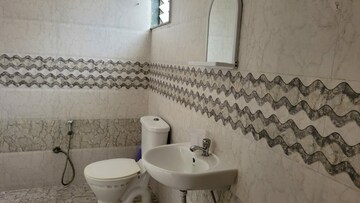 Bathroom in 3 BHK Villa at Shubham Residency, Kolat – for Rent