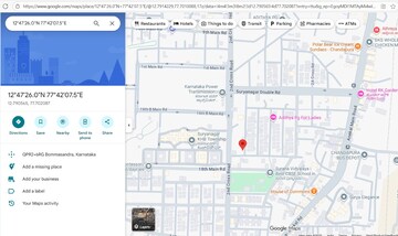  Plot – Map Location View at KHB Surya City Phase I, Chandapura - for Sale