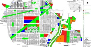  Plot – Map Location View at KHB Surya City Phase I, Chandapura - for Sale