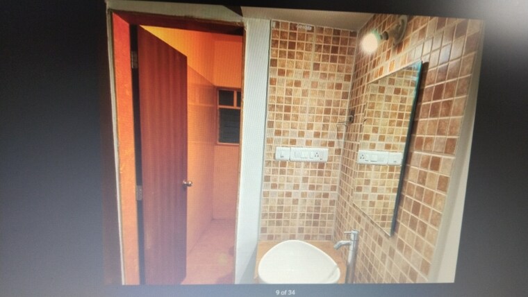 Bathroom, park-express 3 Bedroom 1100 Sq.Ft. Apartment In Baner Pune 9467437