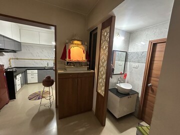 Bathroom in 2 BHK Apartment at Poddar Heights, Chandkheda – for Rent