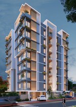 2 BHK + Study Room 1135 Sq.Ft. Apartment in Hritvi Heights 