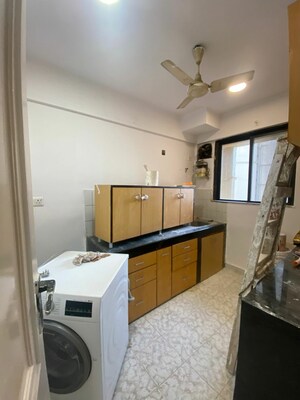 Kitchen in 3 BHK Apartment at Hiranandani Gardens Eternia, Powai – for Rent