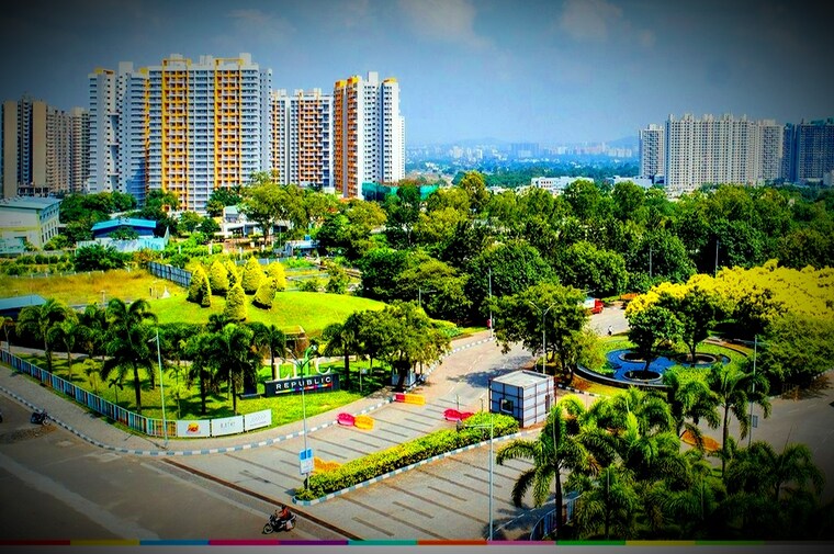 Garden, kolte-patil-life-republic 2 Bedroom 801 Sq.Ft. Apartment In Hinjewadi Pune 9467429