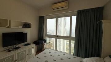 Living Room in 2 BHK Apartment at L&T Crescent Bay T2, Parel – for Rent