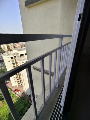 Balcony in 1 BHK Apartment at DGS Sheetal Tapovan, Malad East – for Rent