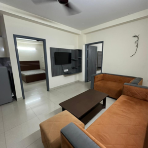 Living Room in 2 BHK Builder Floor at Chattarpur – for Rent