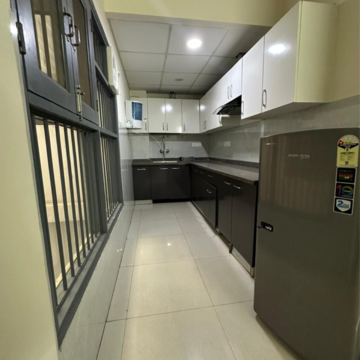 Kitchen in 2 BHK Builder Floor at Chattarpur – for Rent