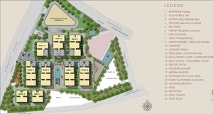 Master Plan in 3 BHK Apartment at Padmarao Nagar – for Sale