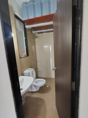 Bathroom in 2 BHK Apartment at Ajmera Crosstown One, Kalyan West – for Rent