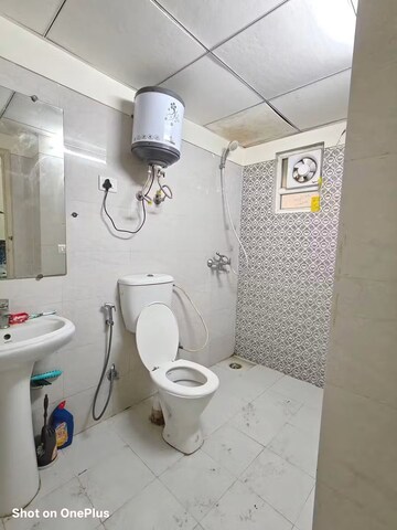 Bathroom in 1 BHK Apartment at Gaur City 2 - 14th Avenue, Sector 16c Greater Noida – for Rent