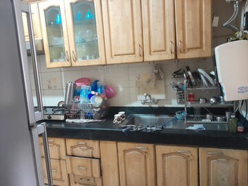 Kitchen in 4 BHK Apartment at Army Sispal Vihar, Sector 49 – for Rent