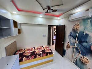Bedroom in 2 BHK Apartment at Majestique Towers, Kharadi – for Rent