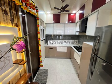 Kitchen in 2 BHK Apartment at Majestique Towers, Kharadi – for Rent