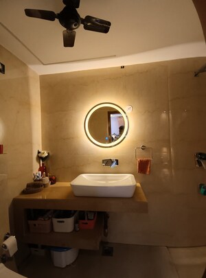 Bathroom in 4 BHK Builder Floor at Vijay Ratan Vihar, Sector 15 – for Rent