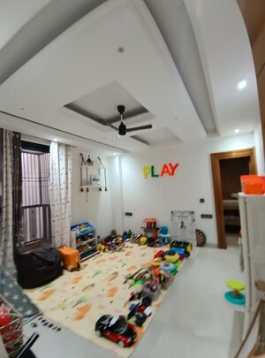 Bedroom in 4 BHK Builder Floor at Vijay Ratan Vihar, Sector 15 – for Rent