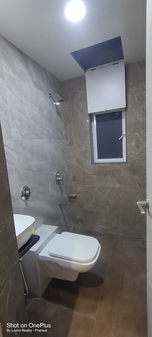 Bathroom in 3 BHK Apartment at Chaitanya Tower, Prabhadevi – for Rent