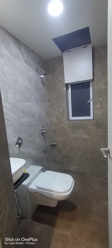 Bathroom in 3 BHK Apartment at Chaitanya Tower, Prabhadevi – for Rent