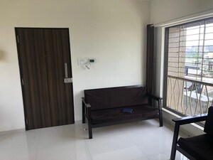 Living Room in 3 BHK Apartment at Lotus Prestige, Kandivali West – for Rent