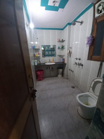Bathroom in 3 BHK Apartment at DDA Platinum Heights, Sector 18 Dwarka – for Rent