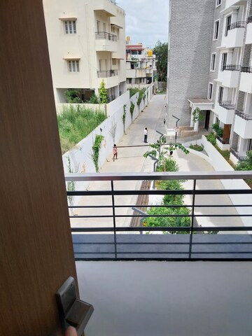Balcony in 3 BHK Apartment at Nandi Citadel, Bannerghatta Road – for Rent