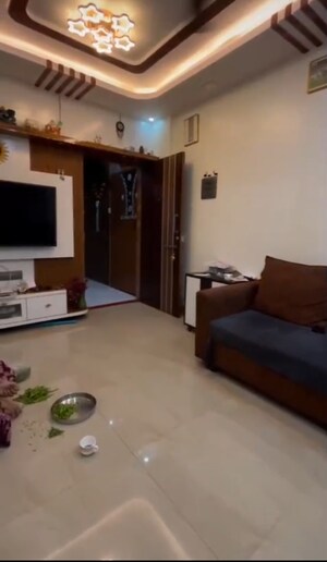Living Room in 2.5 BHK Apartment at Kalamboli Sector 10e – for Rent