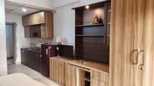 Kitchen in 1 BHK Apartment at Paramount Golfforeste, Zeta I Greater Noida – for Rent