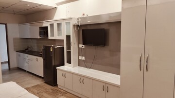 Kitchen in 1 BHK Apartment at Paramount Golfforeste, Zeta I Greater Noida – for Rent