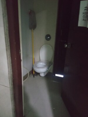 Bathroom in  Office Space at Rupa Solitaire, Kopar Khairane – for Rent