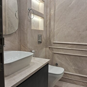 Bathroom in 3 BHK Independent House at Jangpura – for Rent