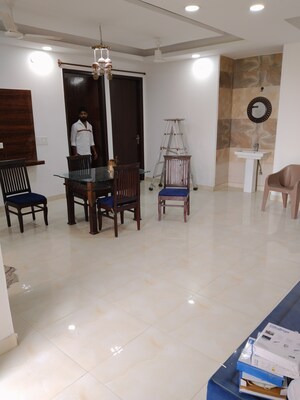 Living Room in 4 BHK Builder Floor at Saket – for Sale