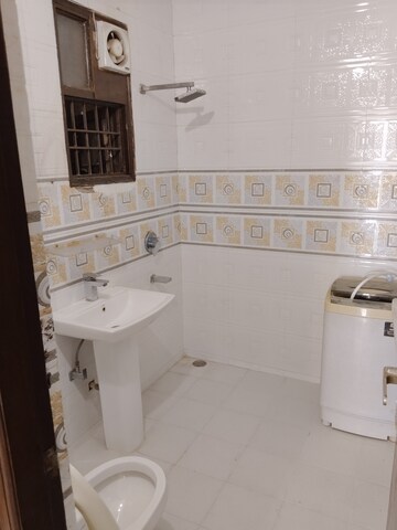 Bathroom in 4 BHK Builder Floor at Saket – for Sale