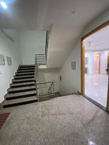 Staircase in 1.5 BHK Builder Floor at Chattarpur – for Rent