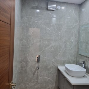 Bathroom in 2 BHK Independent House at Lajpat Nagar – for Rent