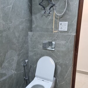 Bathroom in 2 BHK Independent House at Lajpat Nagar – for Rent