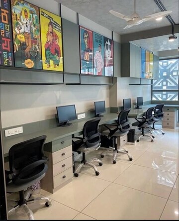 Team Area in  Office Space at Gajra G Square Business Park, Vashi Sector 30a – for Rent