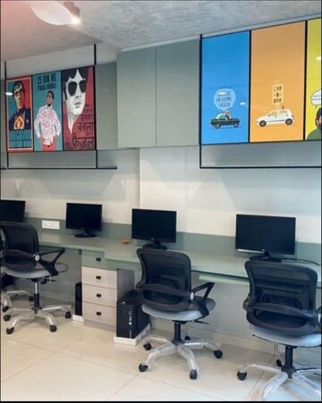 Team Area in  Office Space at Gajra G Square Business Park, Vashi Sector 30a – for Rent