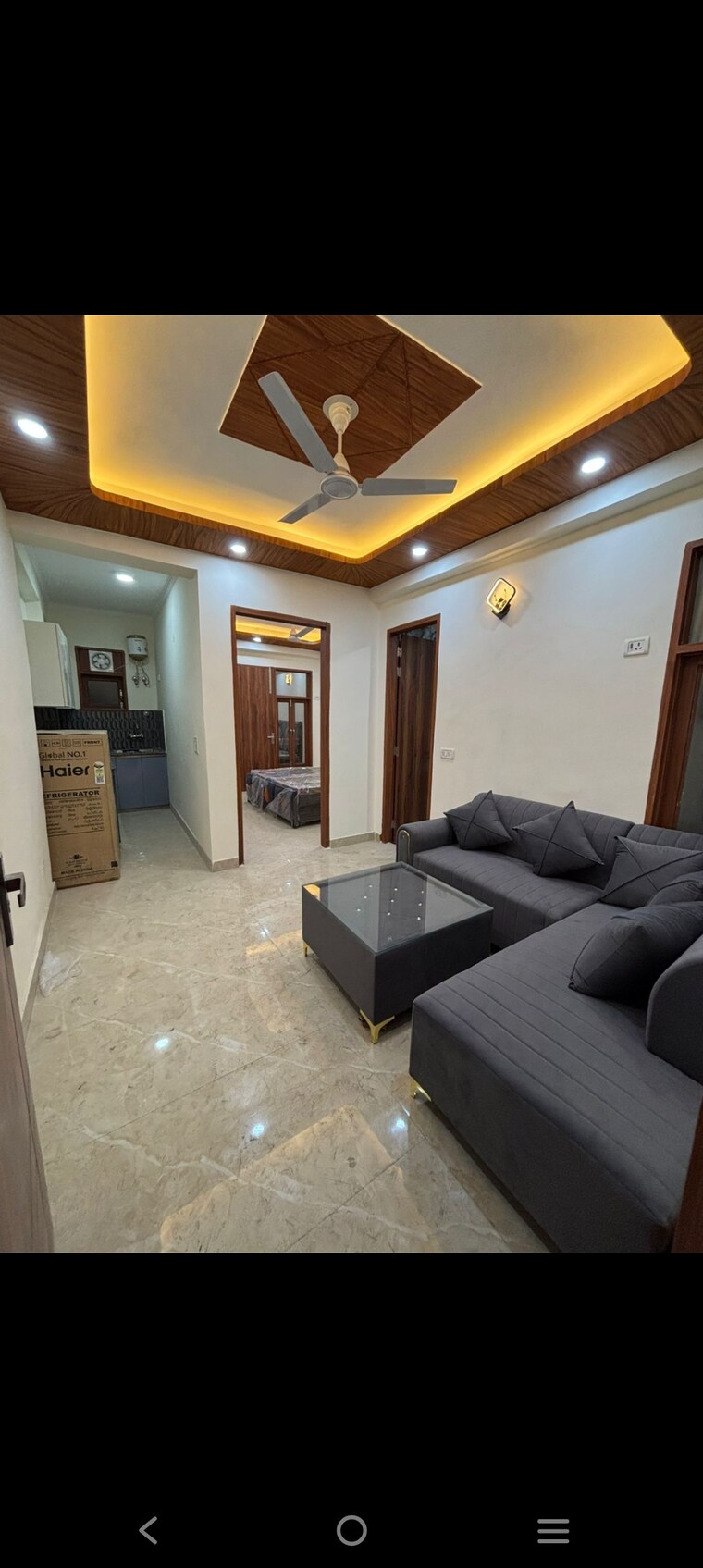 Living Room, saket 1 Bedroom 500 Sq.Ft. Builder Floor In Saket Delhi 9467869
