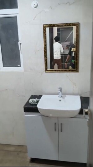 Bathroom in 2 BHK Builder Floor at Smart World Gems, Sector 89 – for Sale