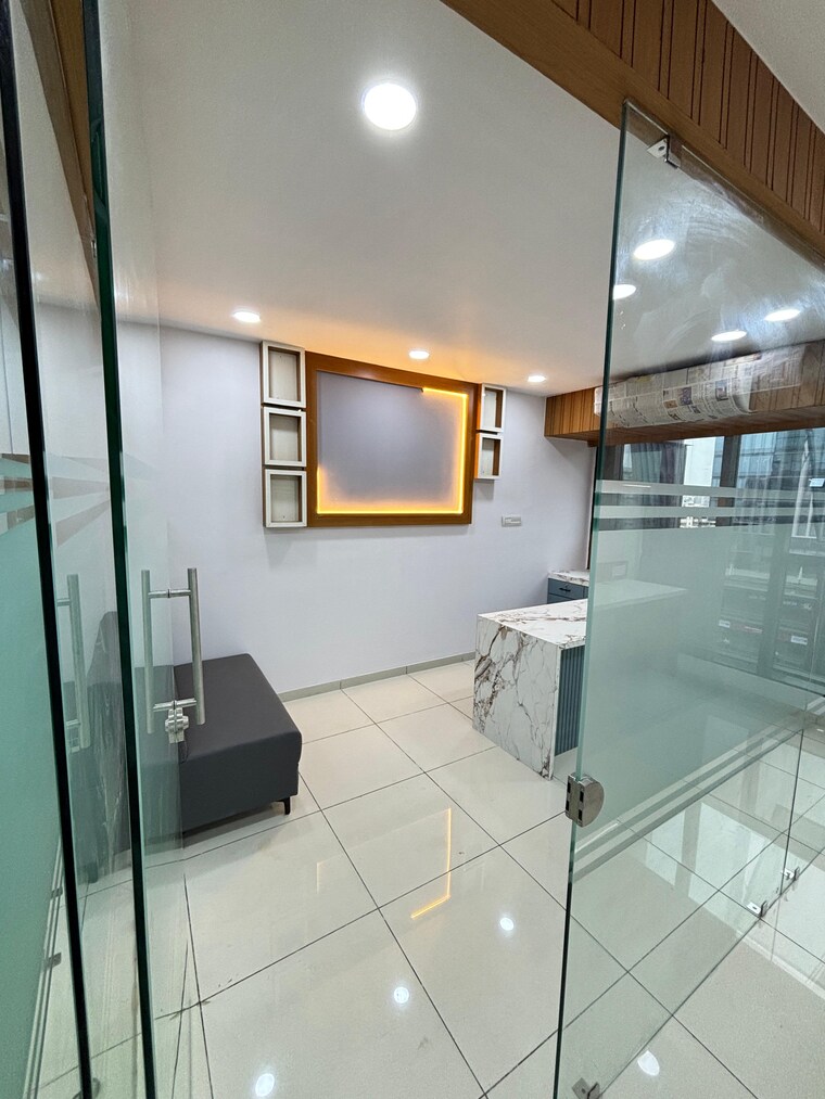 Bathroom, shyamal Commercial Office Space 985 Sq.Ft. In Shyamal Ahmedabad 9467872