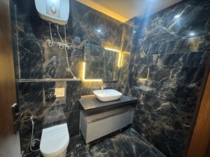 Living Room in 4 BHK Builder Floor at Ansal Sushant Apartments, Sushant Lok I – for Sale